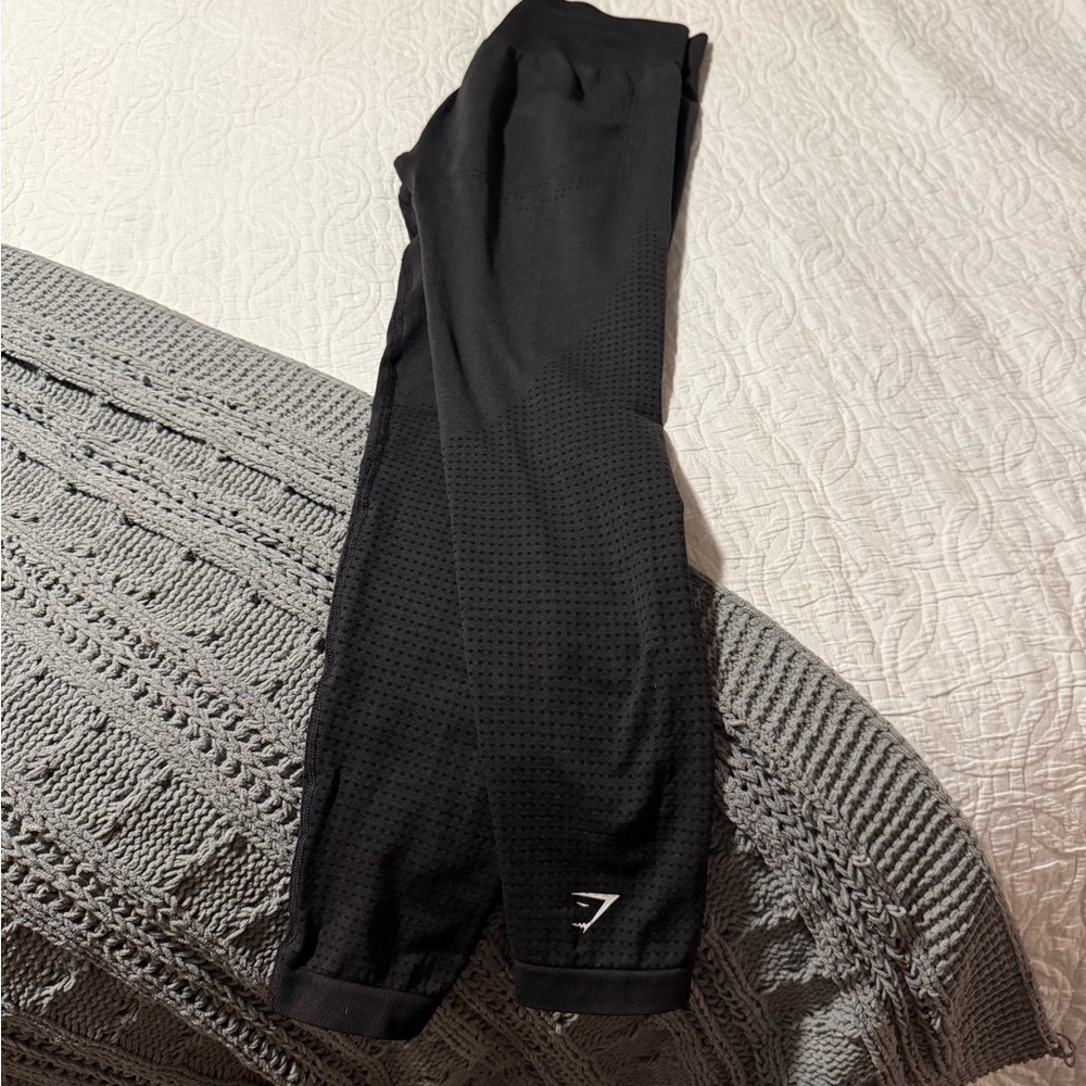 Gymshark Jet Black Performance Leggings